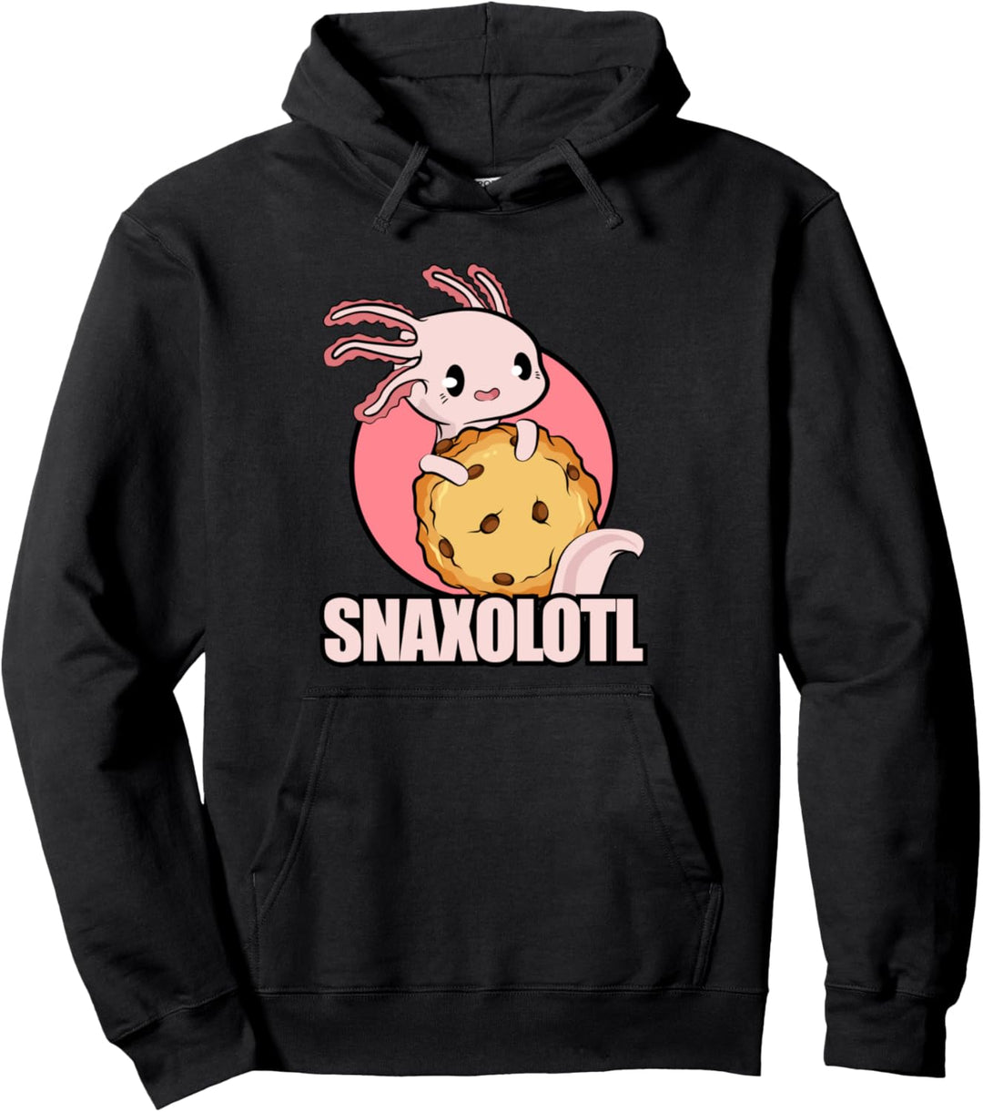 Snaxolotl Axolotl Amphibien Pullover Hoodie