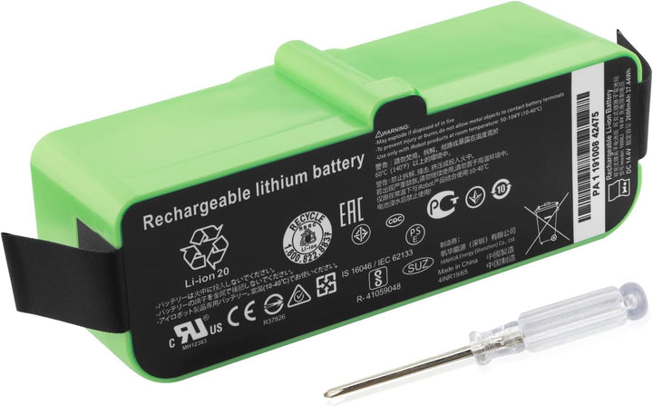 ANTIEE Vacuum Cleaner Ersatzakku für Roomba 681, 685, 677, 691, 690, 680, 696, 695 Total Clean Staub