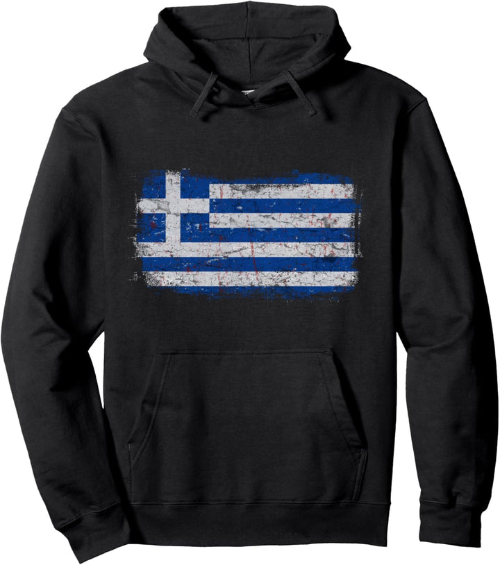 Griechenland Griechische Nationalflagge Pullover Hoodie
