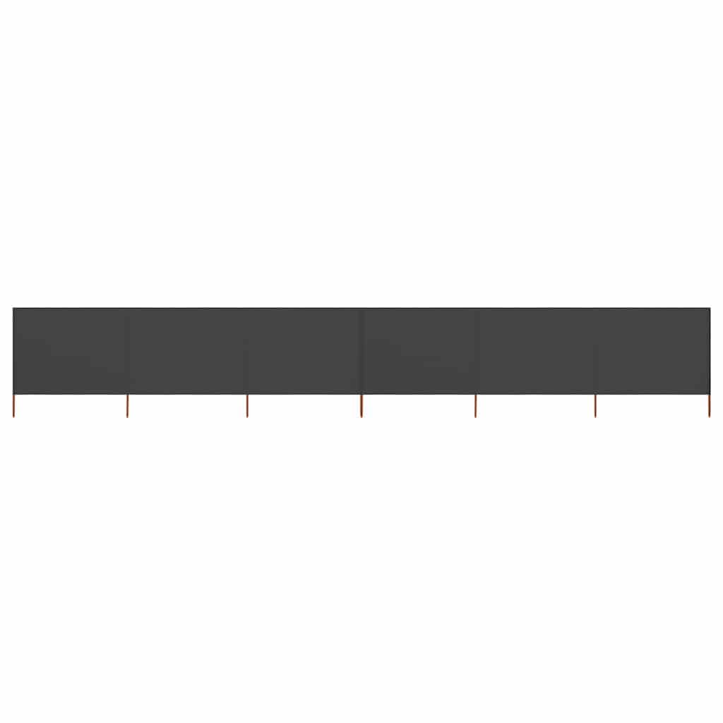 Faltbarer Strand-Windschutz mit 6 Paneelen, 800 cm lang und 120 cm hoch, langlebiger Wind- und Winds