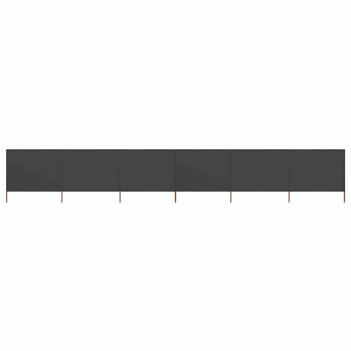 Faltbarer Strand-Windschutz mit 6 Paneelen, 800 cm lang und 120 cm hoch, langlebiger Wind- und Winds