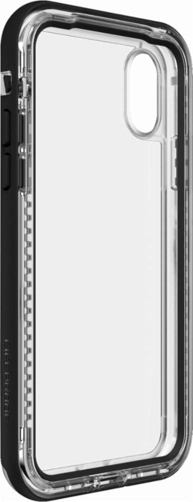LifeProof Next schmutzdichte Schutzhülle für iPhone X, schwarz transparent geeignet für iPhone X Sch