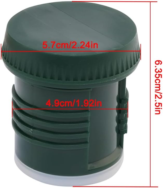 Ersatz-Thermos-Stopfen für Stanley Classic, vakuumisolierte Weithalsflasche, Grün, 2 Stück, 2