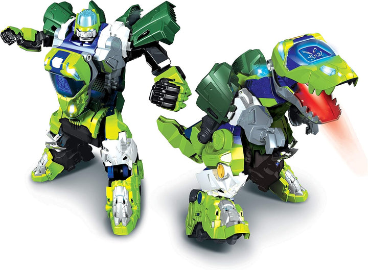 VTech - Switch & Go Dinos, Maxi Dinosaurier mit Geräusch, Ferngesteuerter Furio, der Mega T-Rex Robo