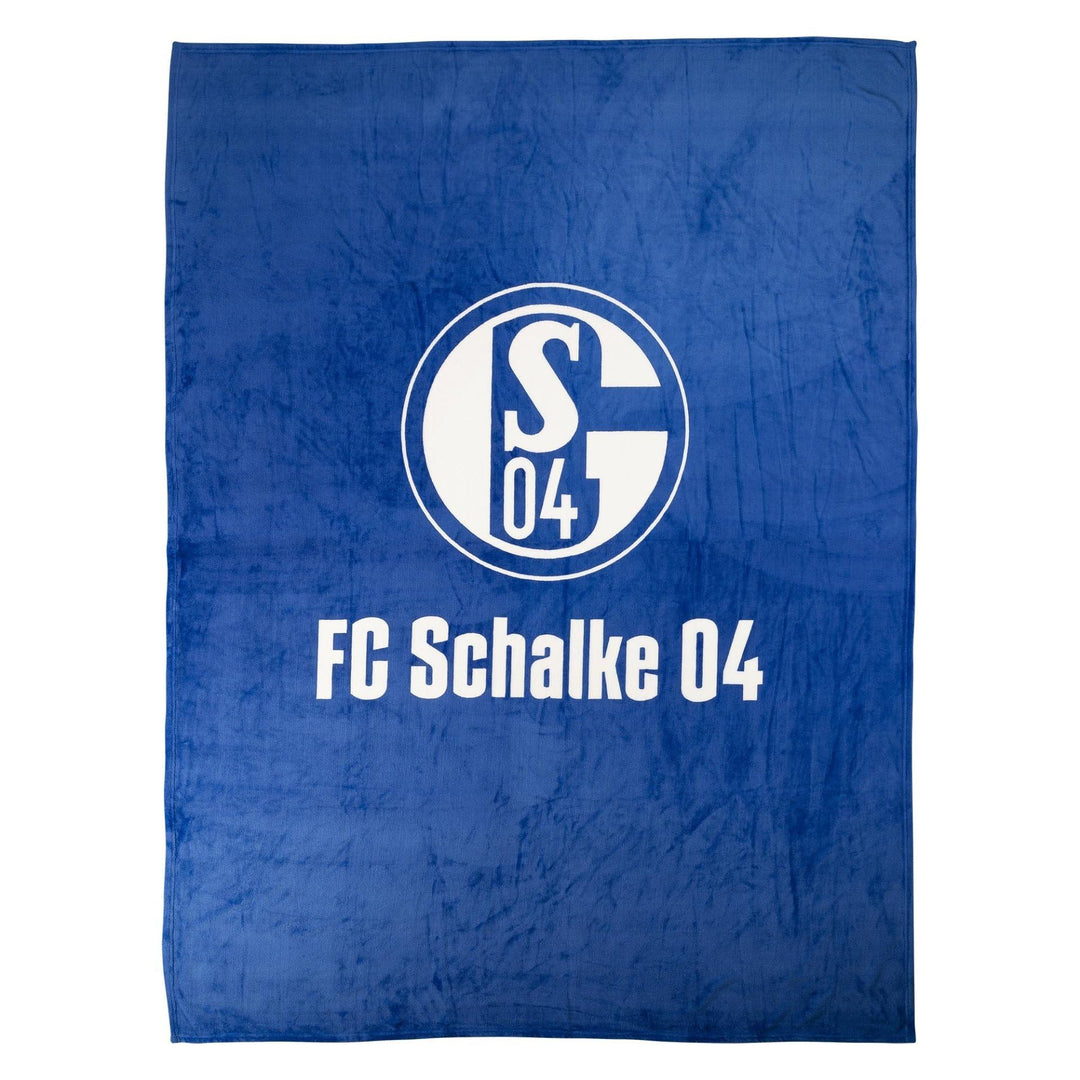 FC Schalke 04 Decke Flanell königsblau STK, STK