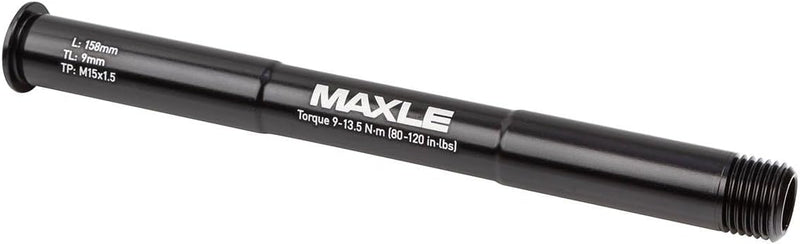 RockShox Maxle Stealth MTB Vorne Steckachse 25 x 13 x 3 cm Schwarz, 25 x 13 x 3 cm Schwarz