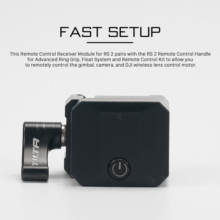 Tilta Wireless Control Empfängermodul Kompatibel mit DJI RS 2,RS 3 PRO - Schwarz TGA-WCR