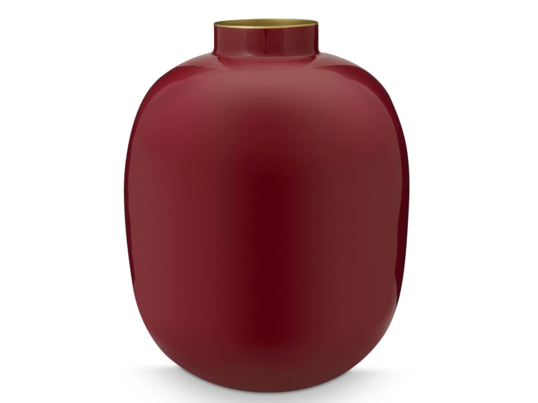 Pip Studio Vase | Dunkel Rot - 32 Dark Red, Dark Red