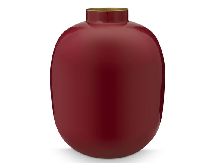 Pip Studio Vase | Dunkel Rot - 32 Dark Red, Dark Red