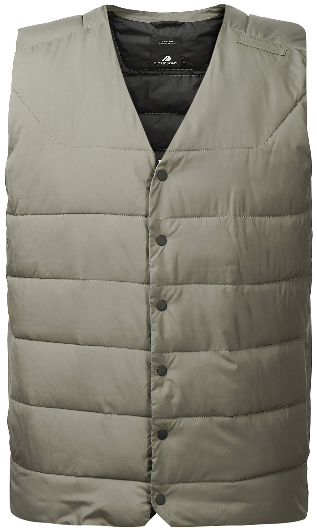 Didriksons Herren Outdoorweste Weste Vidar USX Vest wärmend isolierend 202 Dusty Olive M, 202 Dusty