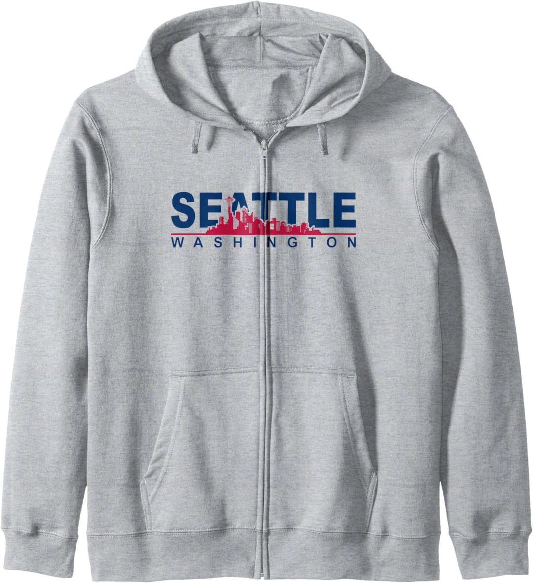 Seattle Washington Cityskype - Skyline von Seattle Kapuzenjacke