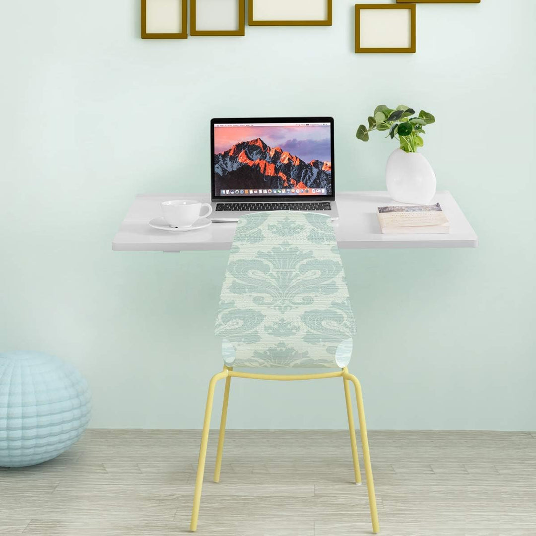 RELAX4LIFE Wandtisch klappbar, platzsparender Esstisch, Schreibtisch für Esszimmer &amp; Studierzimmer,