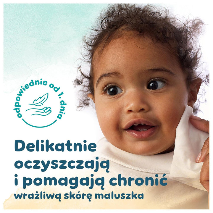 Pampers Harmonie Protect & Care Feuchttücher 18 Packungen mit jeweils 44 Feuchttüchern = 792 Feuchtt