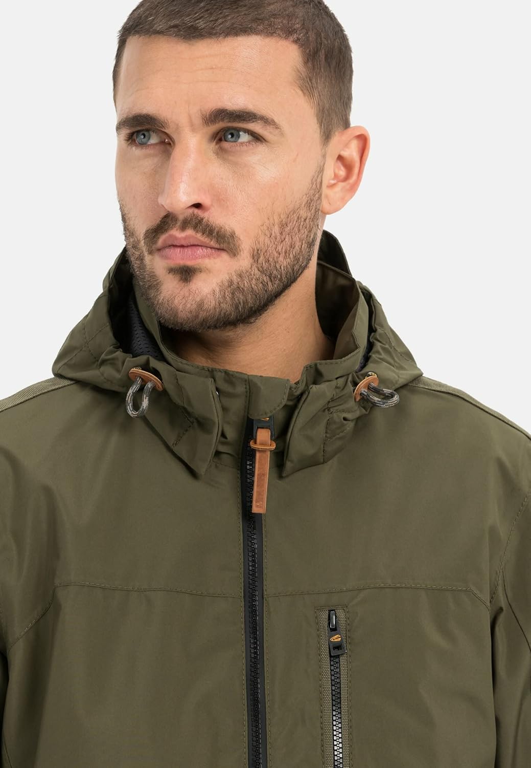 camel active Herren 420774/7E75 Jacke 28 Olive Brown, 28 Olive Brown