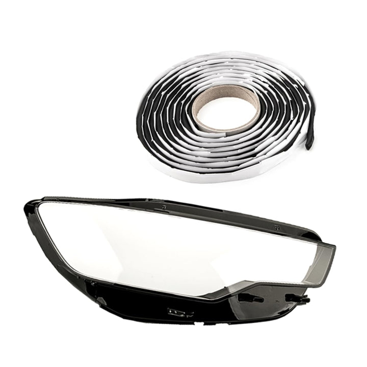 LST Scheinwerferglas Streuscheibe Frontscheinwerfer Glas Abdeckung rechts kompatibel mit Audi A6 4G
