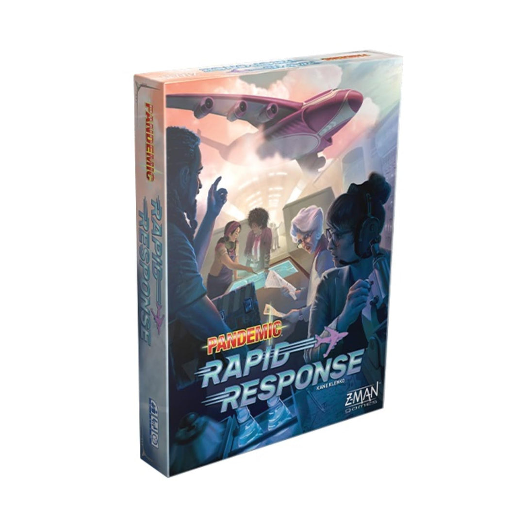 Z-Man Games , Pandemic Rapid Response, Board Game, Ages 8+, for 2 to 4 Players, 20 Minutes Playing T