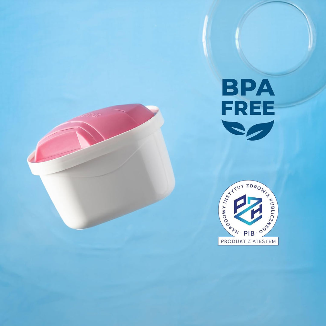 Wessper Filterkartuschen für Kanne, Filter mit Magnesium, Zusätzlicher PIN, Kompatibel mit Brita Was