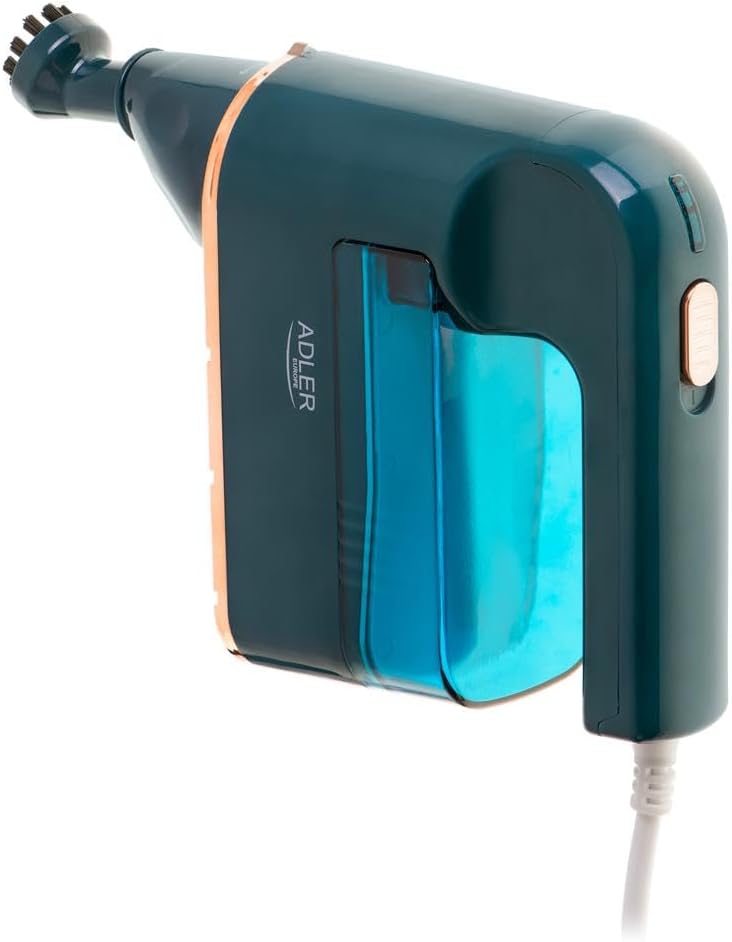 ADLER AD 7050 Dampfreiniger 120 ml, Dampfglätter mit Ständer, Dampfbürste Handgerät, ergonomisch, wa