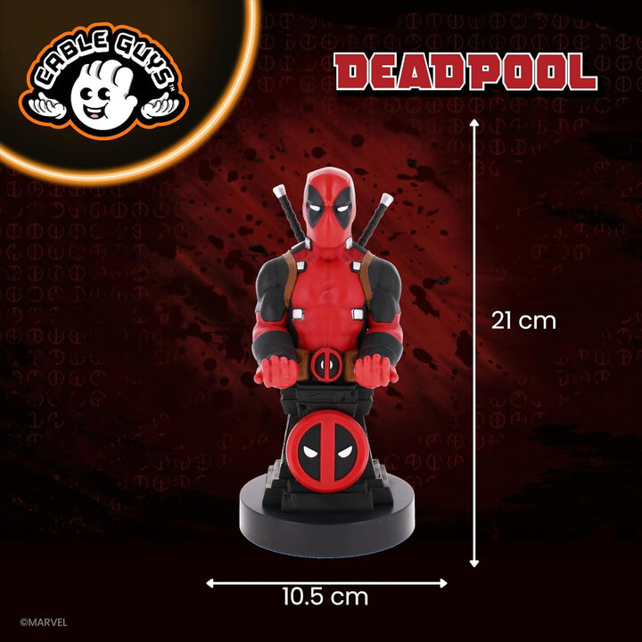 Cableguys Marvel Deadpool Plinth Controller Halter &amp; Handy Ständer - Gaming Zubehör für Zimmer und S