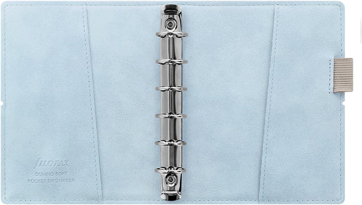 Filofax Domino Weich Terminplaner - Taschenformat - 2020 - Hellblau, hellblau