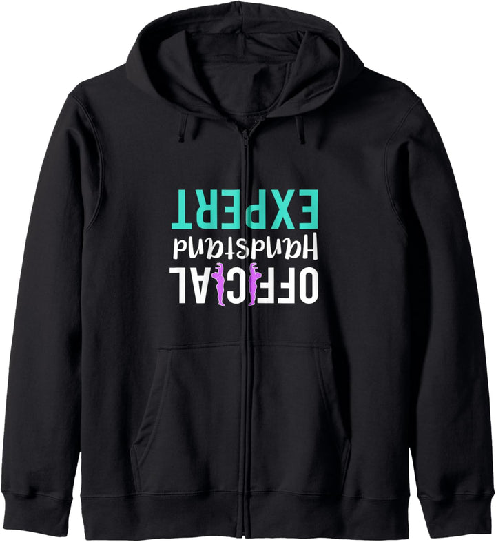 Bestes nettes Liebesgymnastik-Handstand-Geschenk Kapuzenjacke