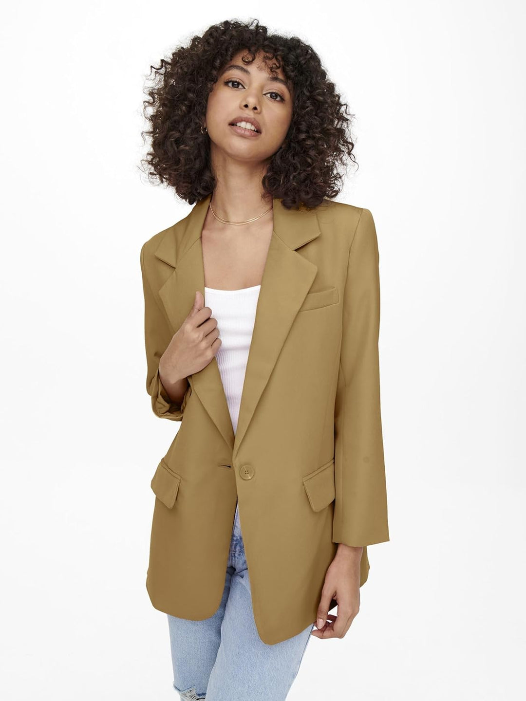 ONLY Female Blazer Langer 36 Surf The Web, 36 Surf The Web