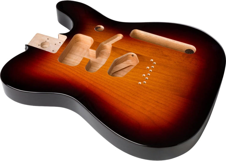 Fender® »DELUXE SERIES TELECASTER® ALDER BODY - SSH ROUTING« Tele® Gitarrenkorpus - Erle - Farbe: 3-