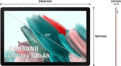 Samsung Galaxy Tab A8, Android Tablet, LTE, 7.040 mAh Akku, 10,5 Zoll TFT Display, vier Lautsprecher