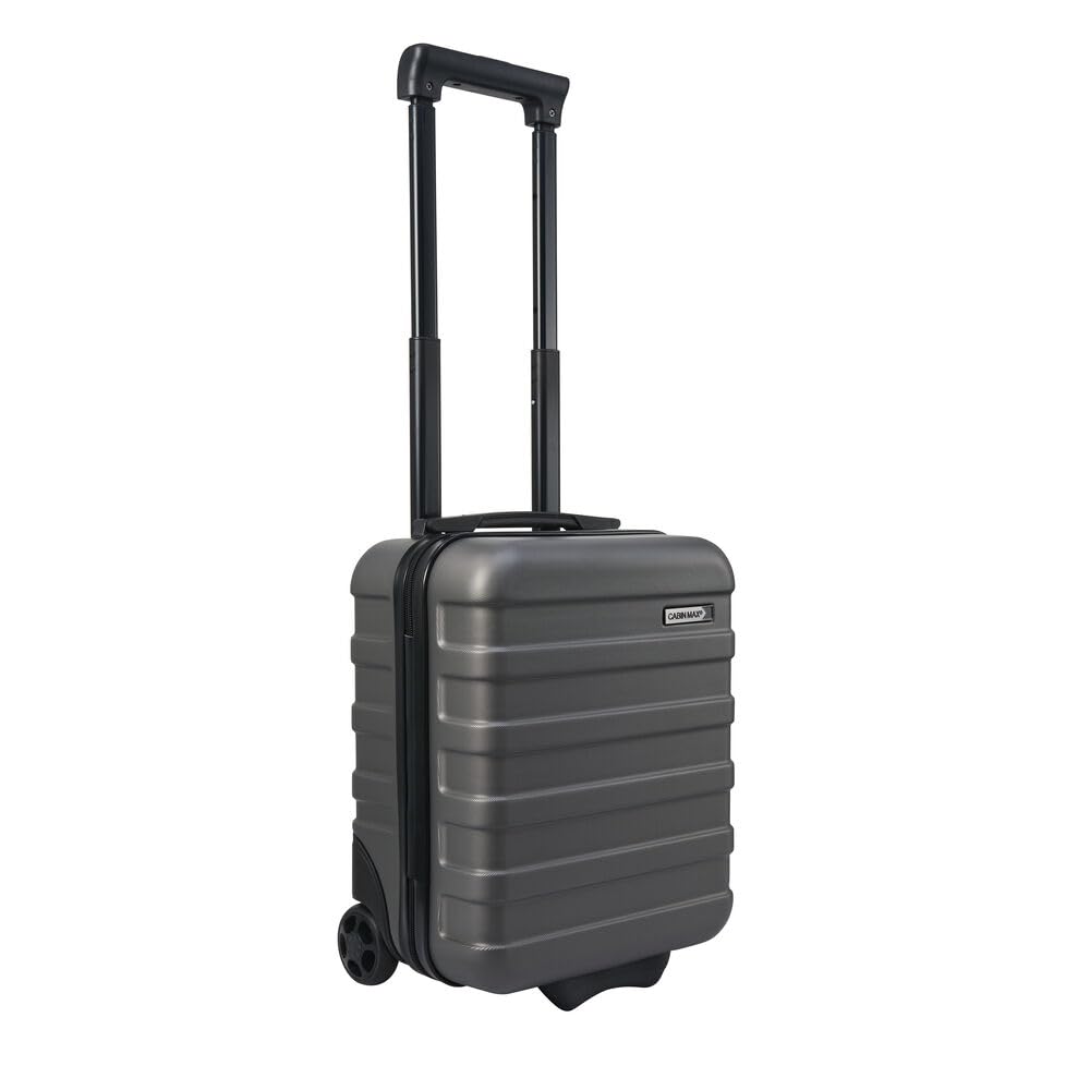 Cabin Max Anode 40x30x20 erweiterbar 40x30x25 cm Hardscalen Handgepäck Trolley-Koffer für Untersitz,