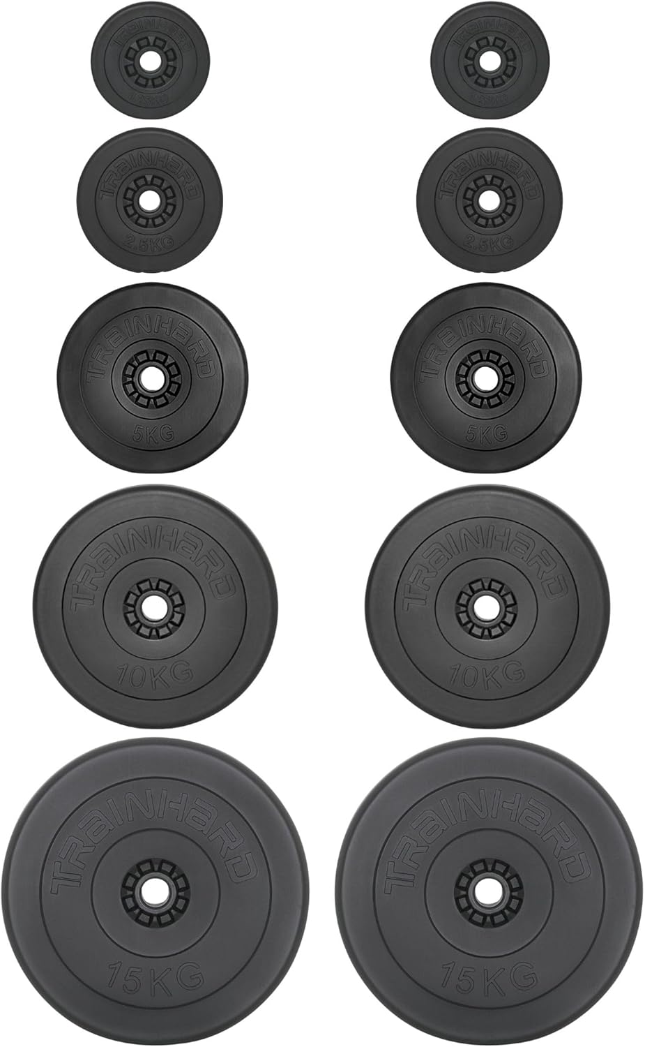 25kg - 110kg Hantelset Hantel Set Langhantel Hantelstange mit Gewichten Hantelscheiben
