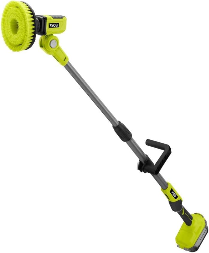 RYOBI ONE+ P4500 Schnurloser Teleskop-Elektroschrubber mit 18 Volt (nur Werkzeug)