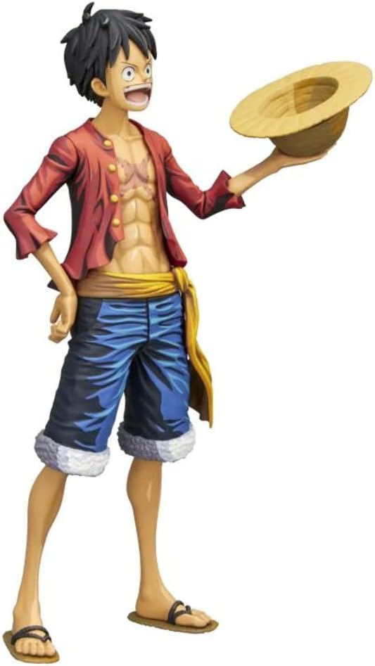 BANPRESTO One Piece Actionfigur Monkey. D. Luffy aus Kunststoff. Manga Dimensions