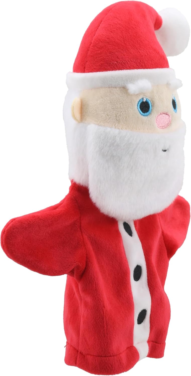 The Puppet Company - My First Christmas Puppet – Weihnachtsmann/Weihnachtsmann Handpuppe geeignet ab