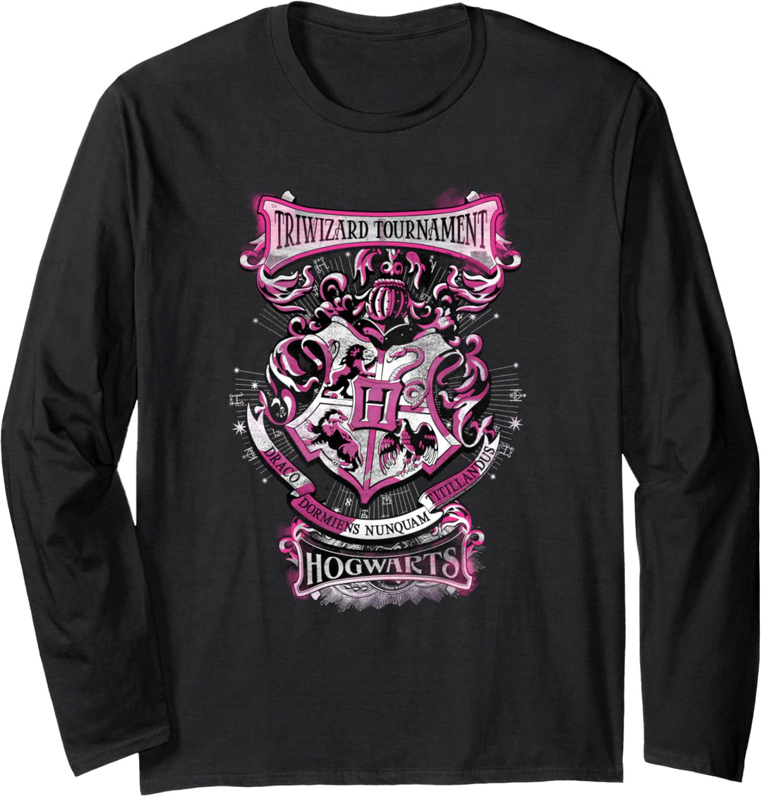 Harry Potter Triwizard Tournament Hogwarts Langarmshirt