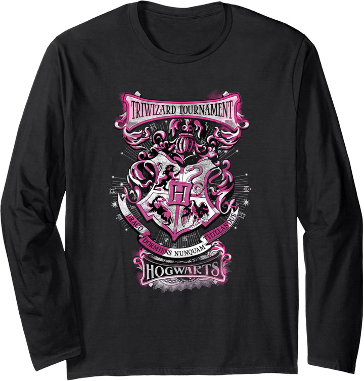 Harry Potter Triwizard Tournament Hogwarts Langarmshirt