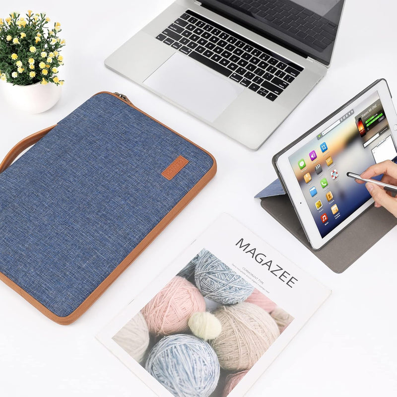 DOMISO Tasche Hülle für 14 Zoll Notebook Laptop Sleeve Case Wasserdicht Laptophülle Schutzhülle für