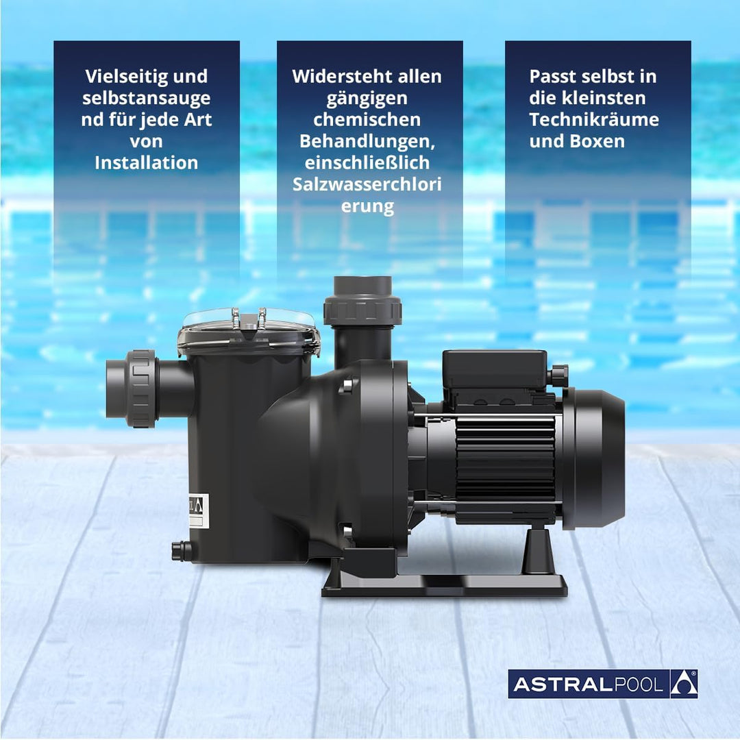 Astralpool - Selbstansaugende Pumpe Sena 1/3 PS astralpool 1/3 cv, 1/3 cv