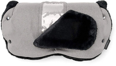 Osann Handmuff für Kinderwagen & Buggy inkl. Handytasche, Handwärmer, Muff aus Fell- Cloud, Cloud