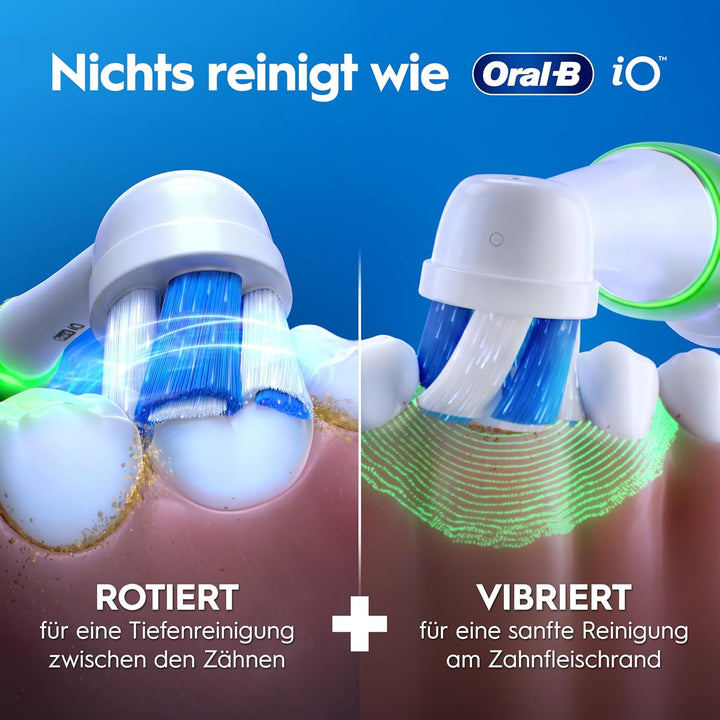 Oral-B iO Series 3 Plus Edition Elektrische Zahnbürste, Electric Toothbrush, PLUS 3 Aufsteckbürsten,