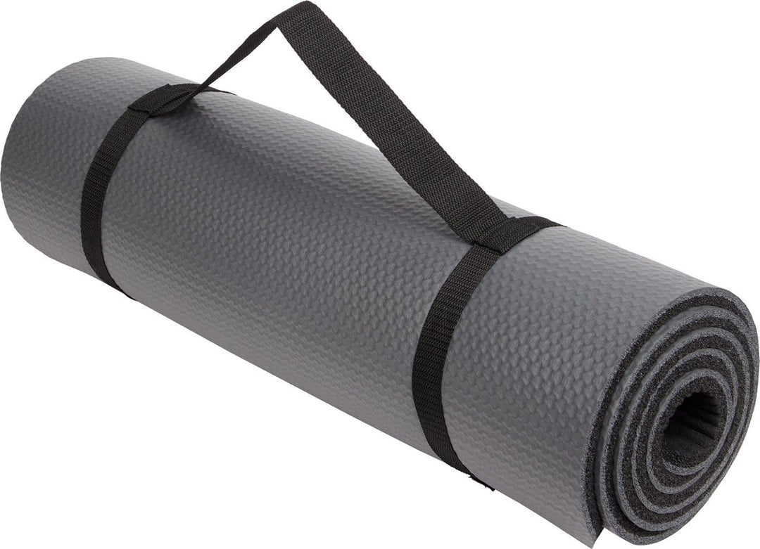 ENERGETICS Gymnastik-Matte NBR Mat 180cm 1.5 BLACK/GREY DARK 180 cm, 180 cm