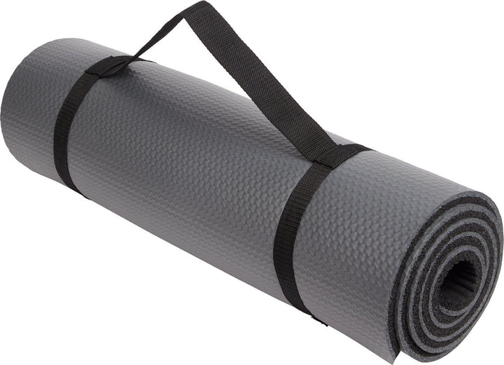 ENERGETICS Gymnastik-Matte NBR Mat 180cm 1.5 BLACK/GREY DARK 180 cm, 180 cm
