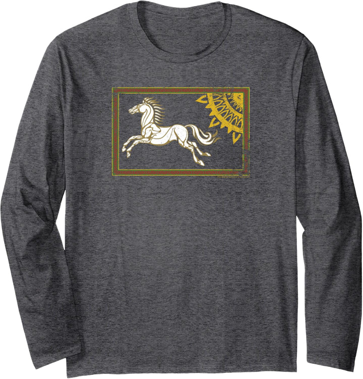 Lord of the Rings Rohan Banner Langarmshirt