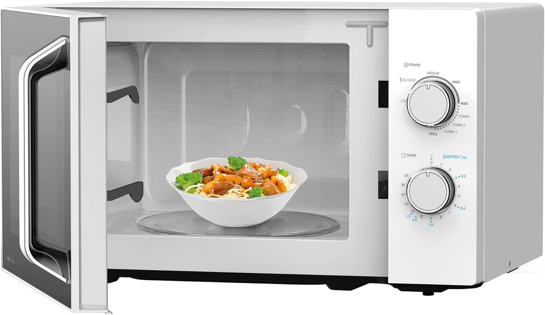 Sencor Mikrowelle mit Grill - Leistungsstark und Elegant – Multifunktionsgerät mit emailliertem Inne