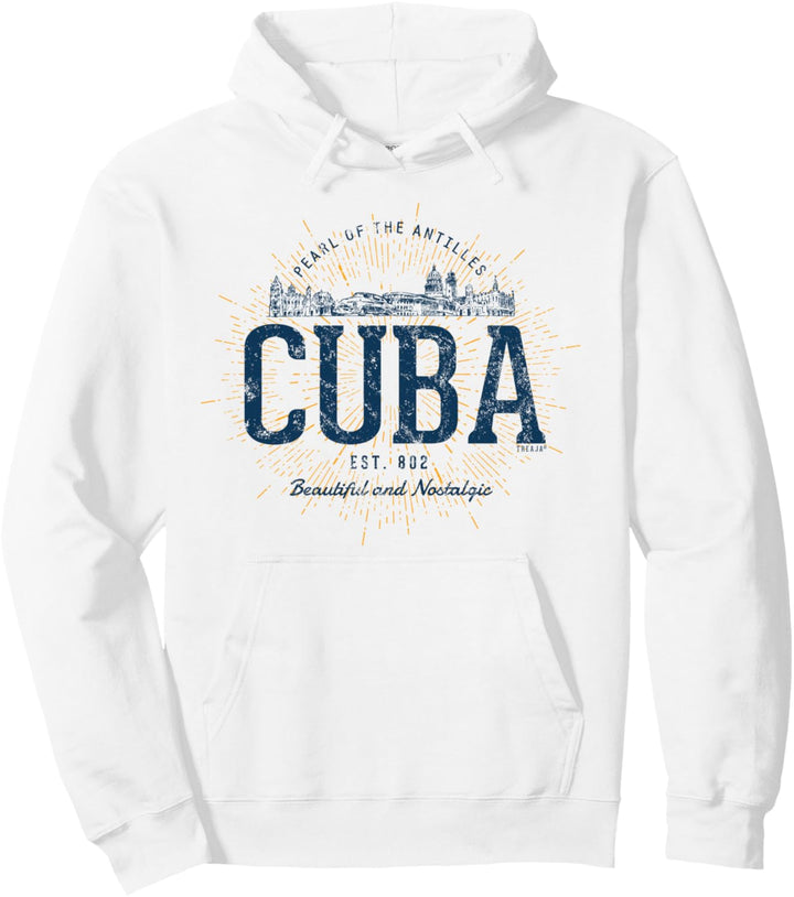 Cuba Retro Stil Vintage Kuba Pullover Hoodie
