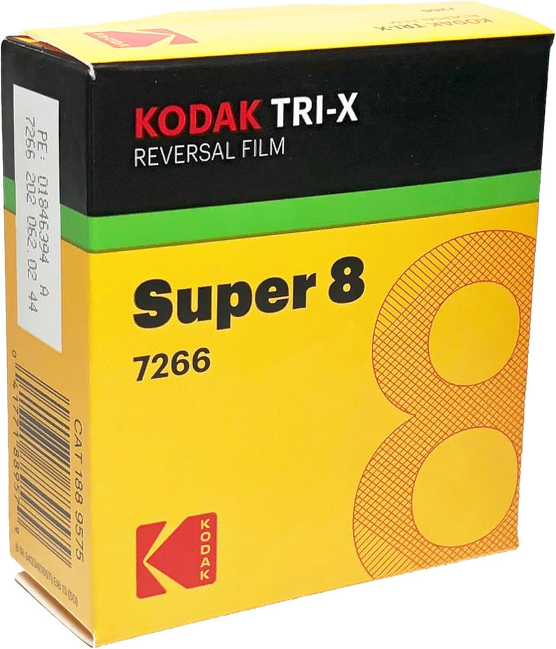 KODAK Super 8 TRI-XPAN Super 8 Film 1889575 Schwarz und Weiss, wendbar, Schwarz und Weiss, wendbar