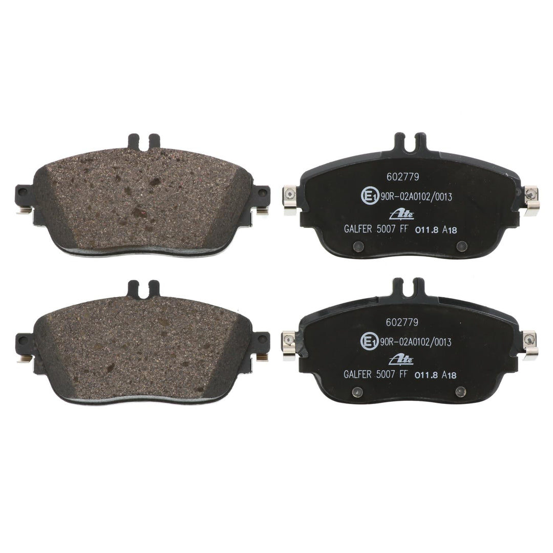 ATE Original Bremsbeläge - Belagsatz - für Scheibenbremse - 13.0460-2779.2 - ECE-R90 Strassenzulassu