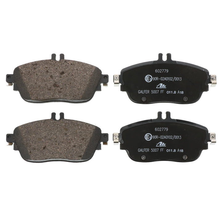 ATE Original Bremsbeläge - Belagsatz - für Scheibenbremse - 13.0460-2779.2 - ECE-R90 Strassenzulassu