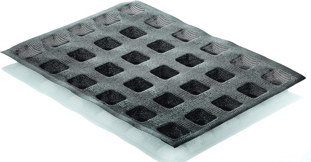 Silikomart 70.520.20.0065 mikro - perforierte Silikonformen, Silicone, Schwarz