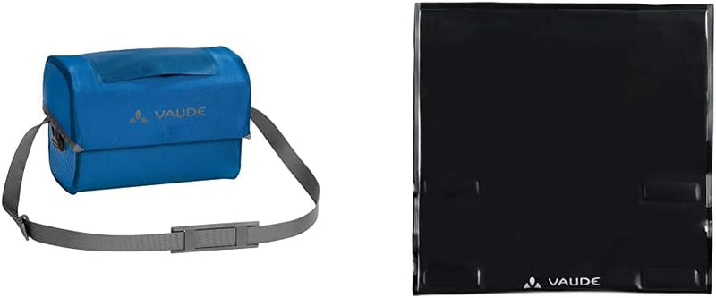 VAUDE Aqua Box Lenkertasche, Blue, One Size Lenkertasche + Klarsichthülle, Lenkertasche + Klarsichth