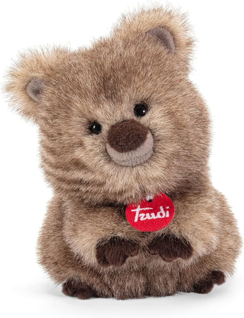 trudi 27135 Klassik Plüschtier Quokka Maximilian ca. 20 cm, Grösse M, hochwertiges Stofftier mit wei